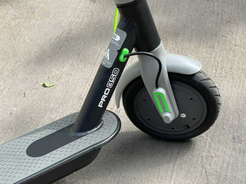 Elektro Scooter Gummi Schutzstreifen - Wasserdicht, Stoßdämpfend 8.5x8.5cm In Verschiedenen Farben